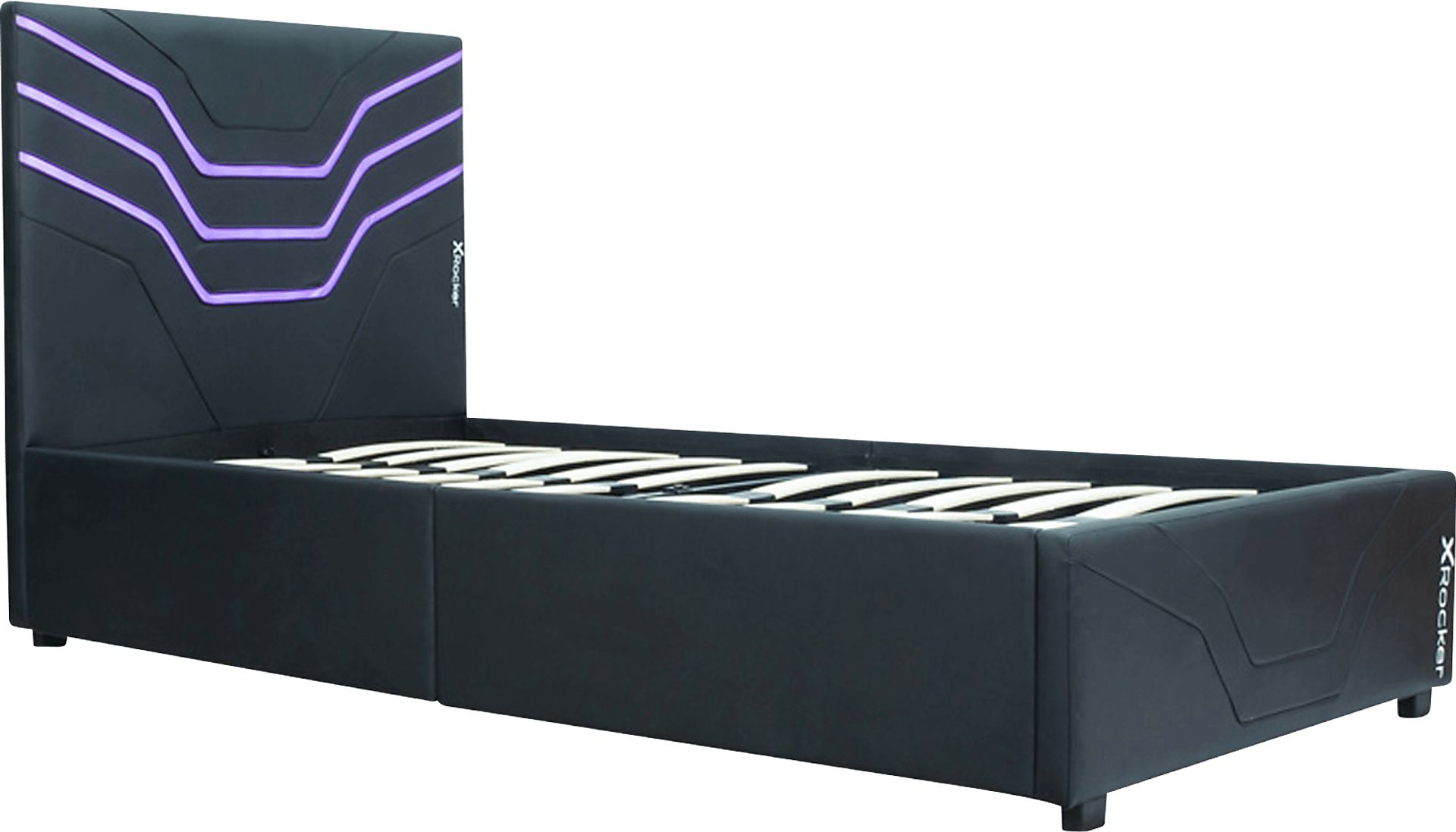 Kids Kanako Black Twin Bed - Image 1