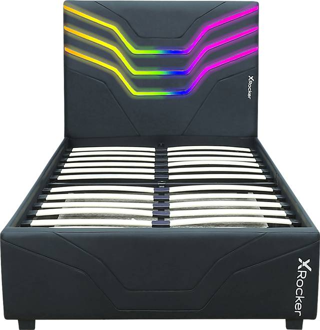 Kids Kanako Black Twin RGB Gaming Bed - Thumbnail - Image 6
