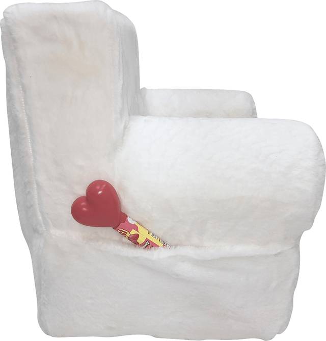 Kids Karlotta White Chair & Ottoman Set - Thumbnail - Image 7