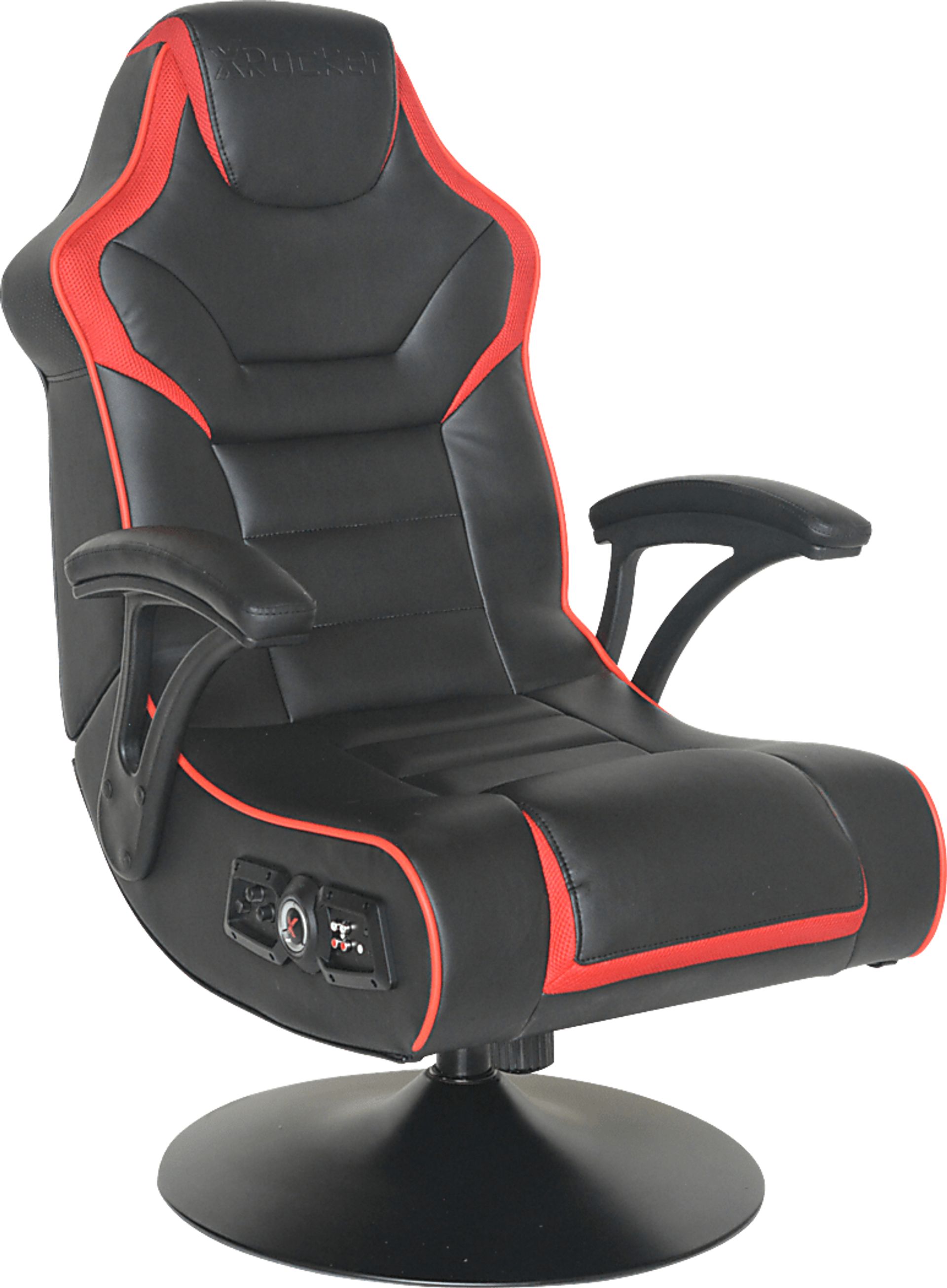 Kids Karou Black/Red Gaming Chair - Image 1