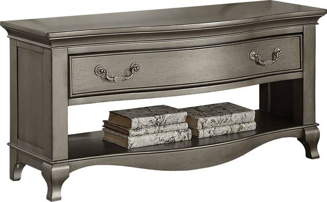 Kids Kasra Silver Dressing Bench - Thumbnail - Image 1