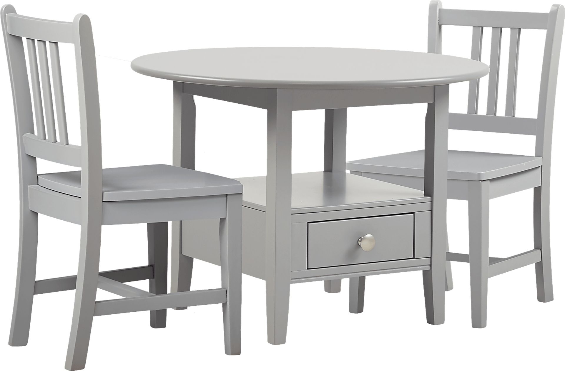 Kids Keagan Gray 3 Pc Table Set - Image 1