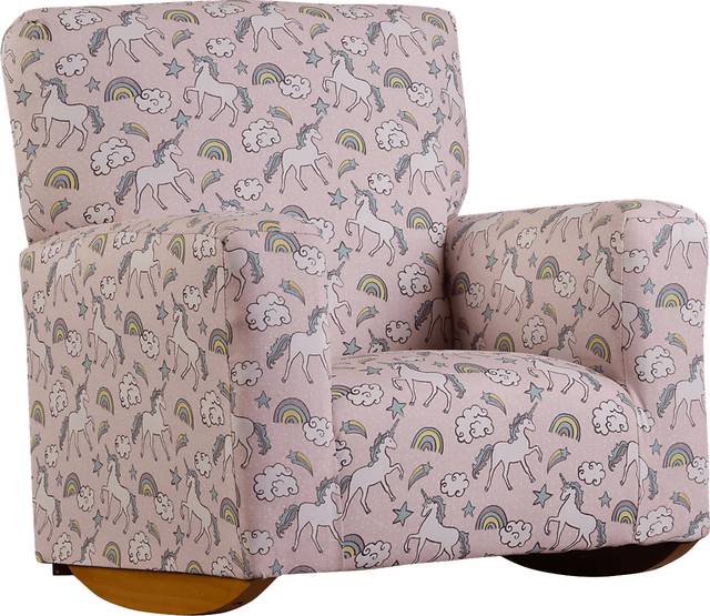 Kelti Light Pink Toddler Rocker - Thumbnail - Image 1