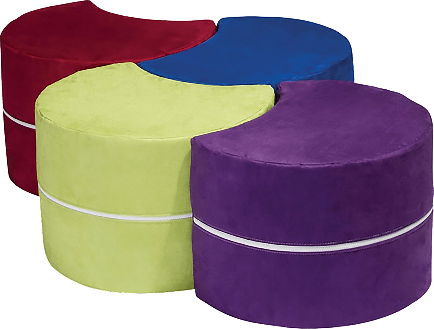 Kids Kezzy Modular Ottomans, Set of 4 Rooms To Go