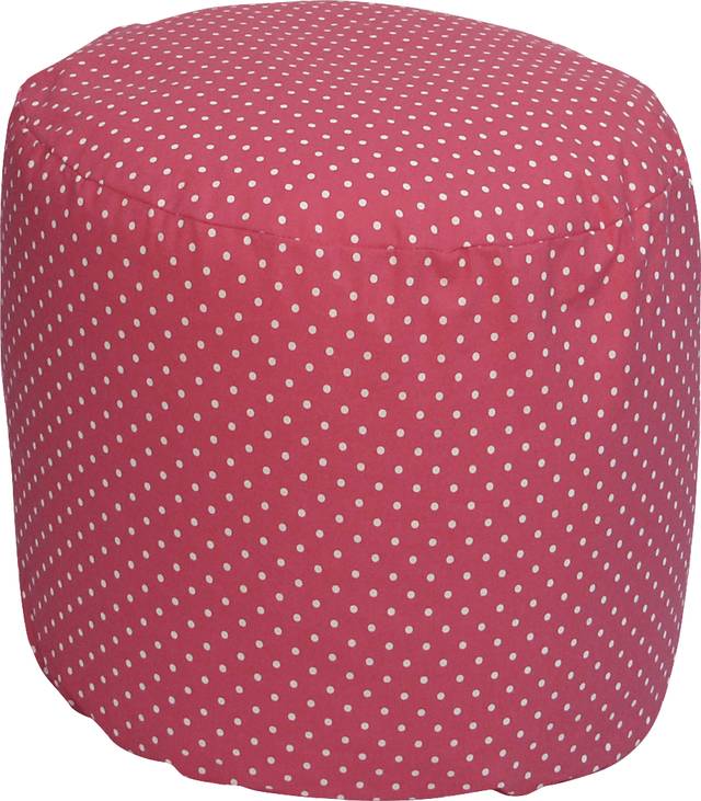 Kids Kikka Pink Small Poufette - Thumbnail - Image 1