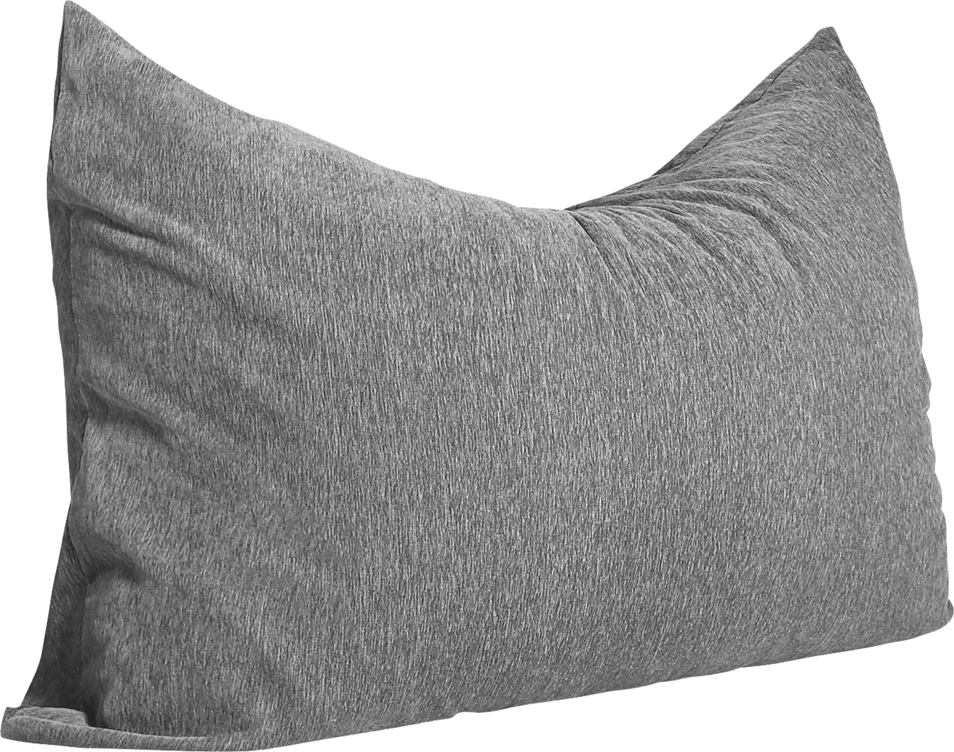 Kids Kimmy Gray Large Bean Bag Cahir and Floor Pillow - Image 1