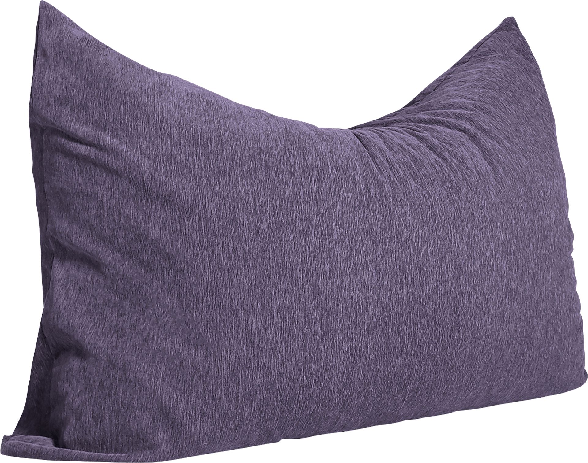 Kids Kimmy Purple Large Bean Bag Chair and Floor Pillow - Image 1