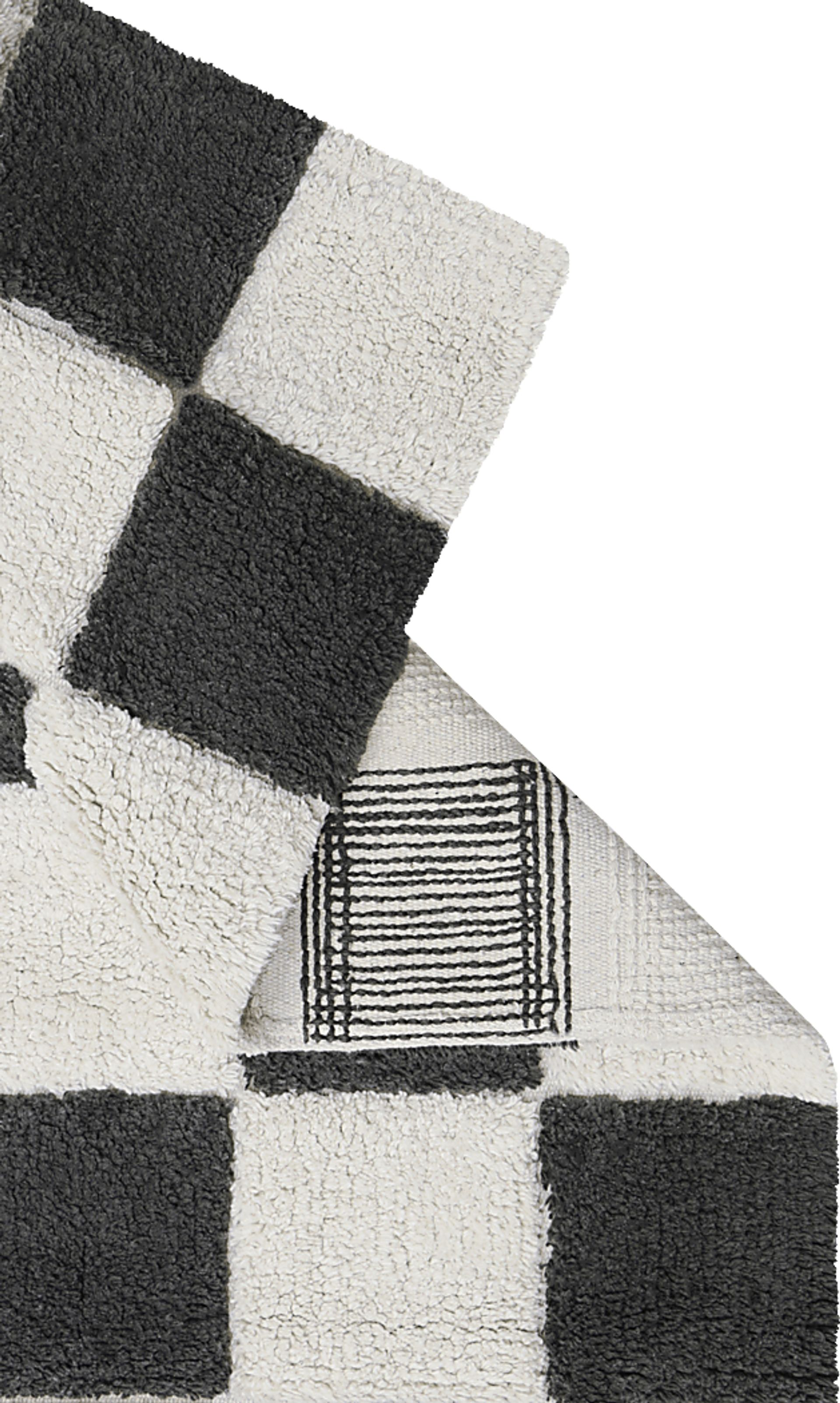 Kids Kitchen Tiles Dark Gray 4' x 5'3 Machine Washable Rug - Image 3