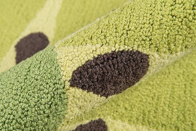 Kids Kiwilicious Green 3' Round Rug - Thumbnail - Image 3