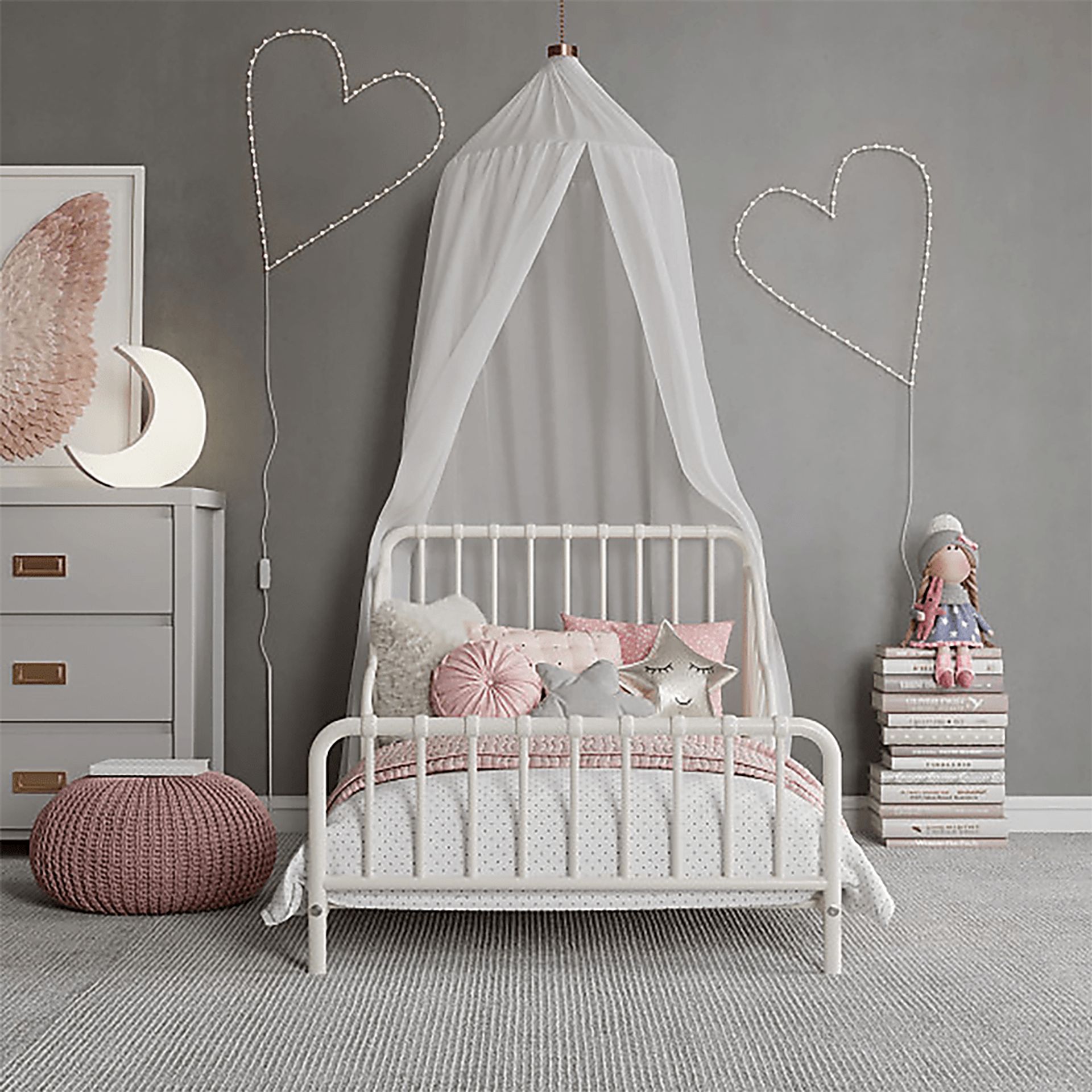 Kids Kodia White Toddler Bed - Image 3