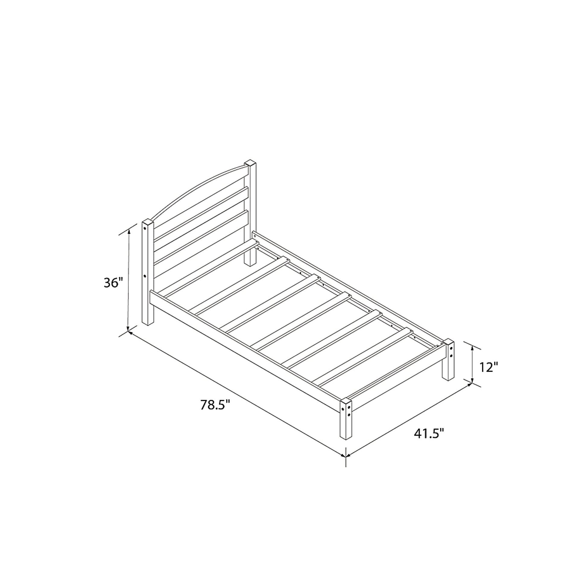 Kids Krevan Black Twin Bed - Image 15