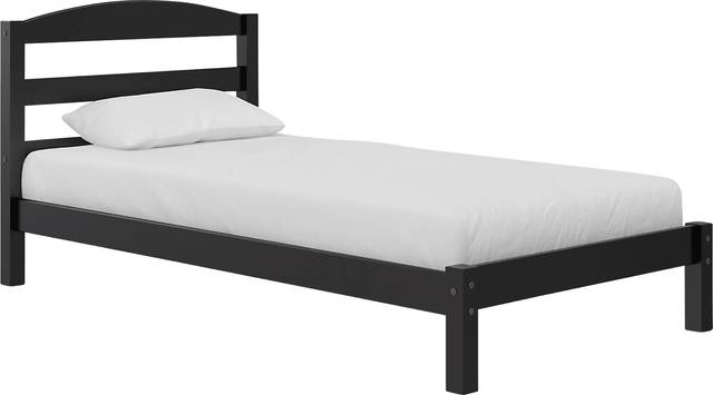 Kids Krevan Black Twin Bed - Thumbnail - Image 1
