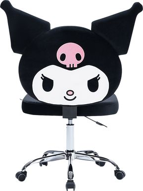 Kids Kuromi Black Vanity Chair