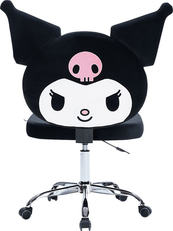 Kids Kuromi Black Vanity Chair