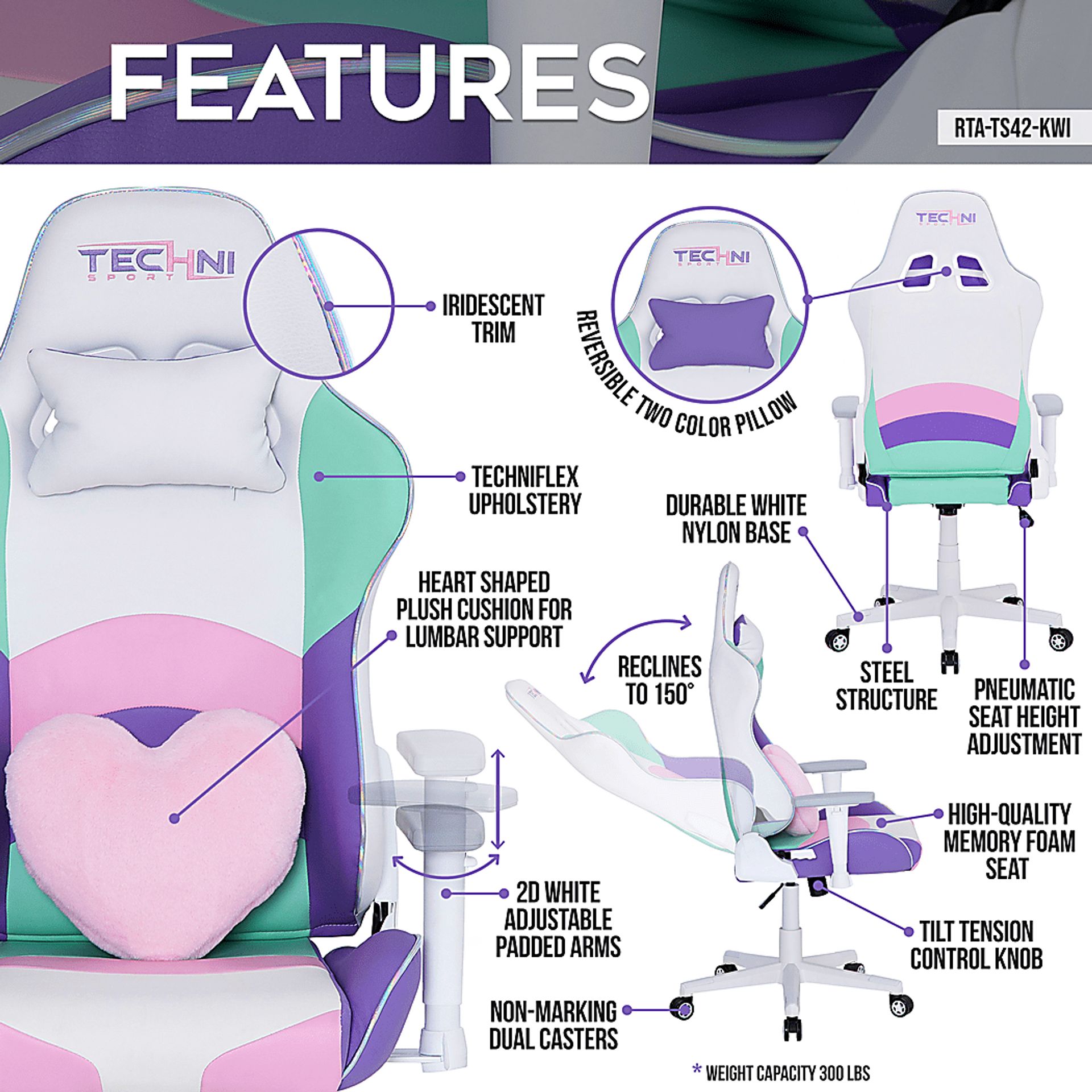 Kwago Multi Ergonomic Gaming Chair - Image 3
