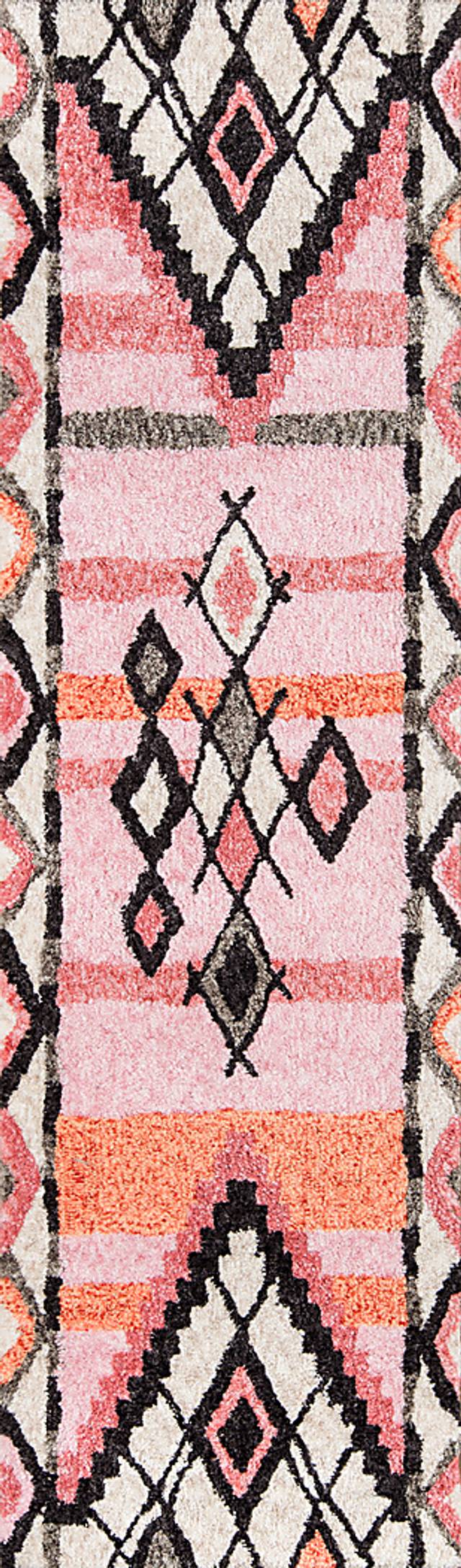 Kids Kwanza Pink 5' x 7'6 Rug - Thumbnail - Image 5