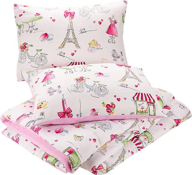 Kids La Parie Pink 2 Pc Twin Comforter Set - Thumbnail - Image 4