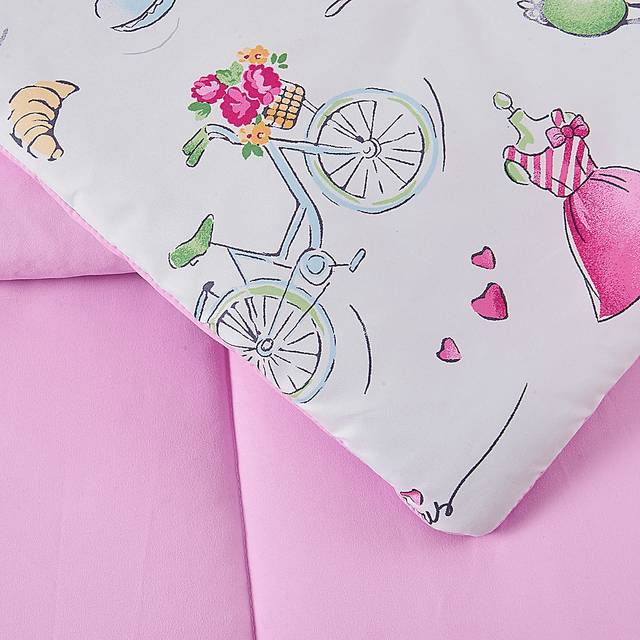 Kids La Parie Pink 2 Pc Twin Comforter Set - Thumbnail - Image 5