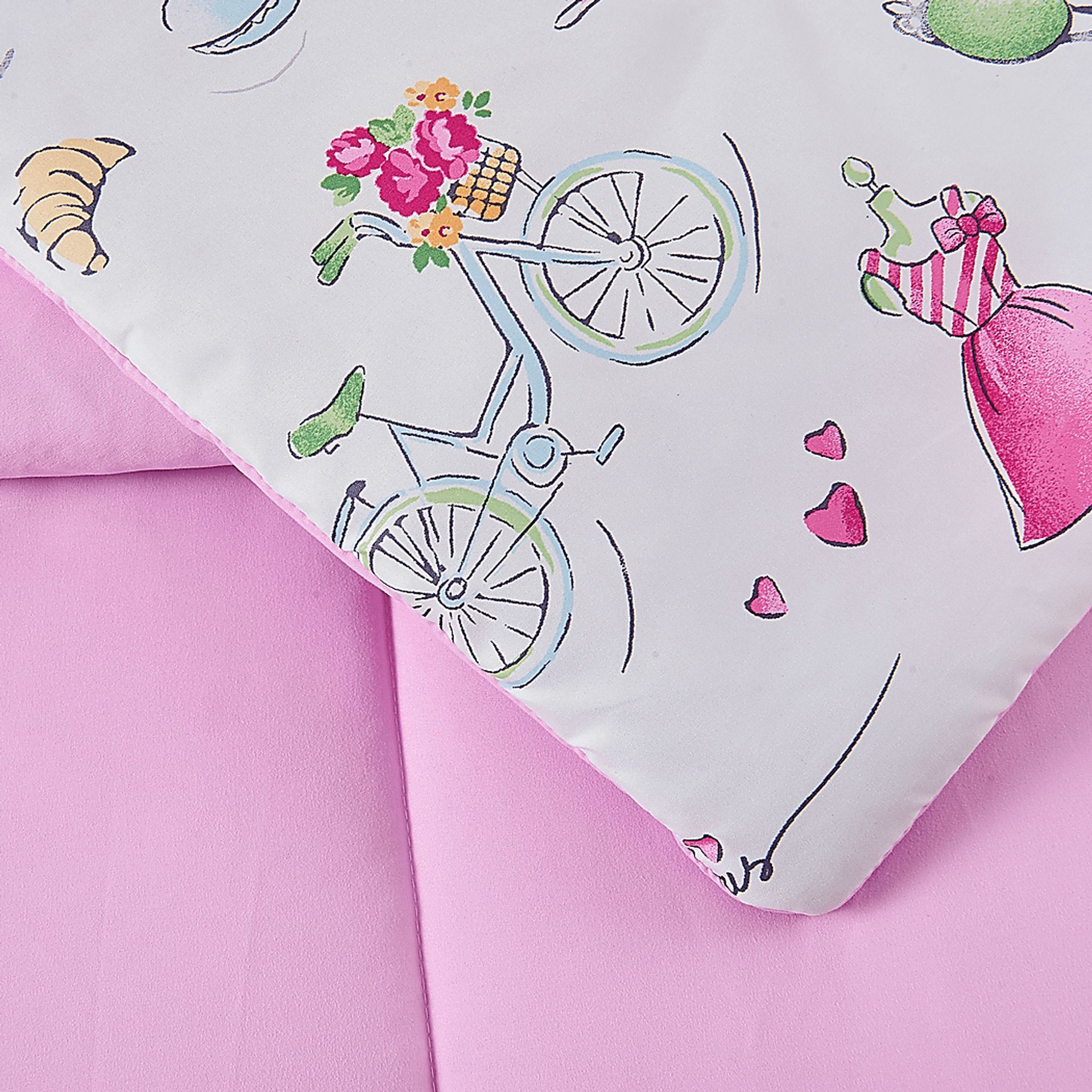 Kids La Parie Pink 3 Pc Full/Queen Comforter Set - Image 5