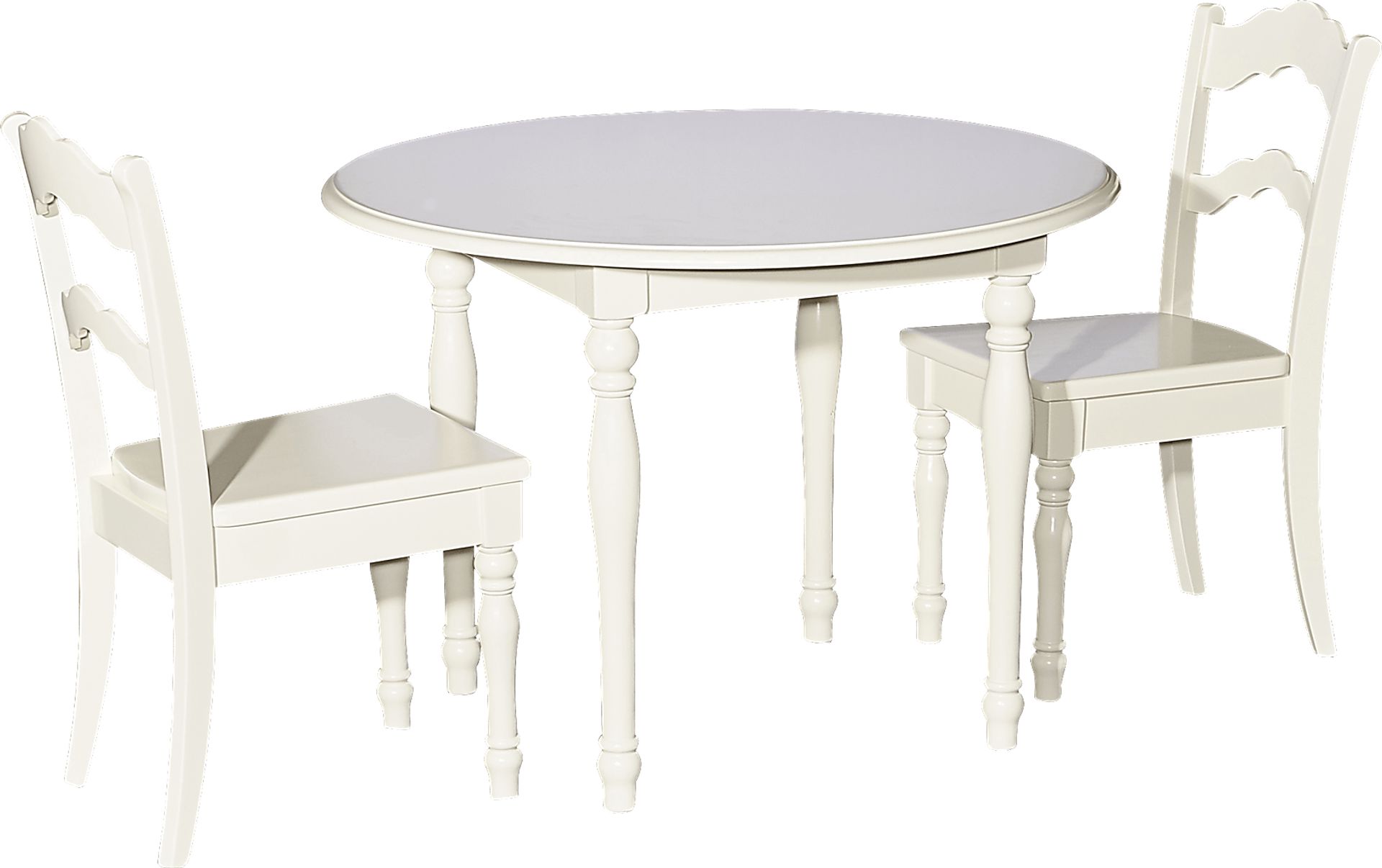 Kids Ladly Beige 3 Pc Table Set - Image 1