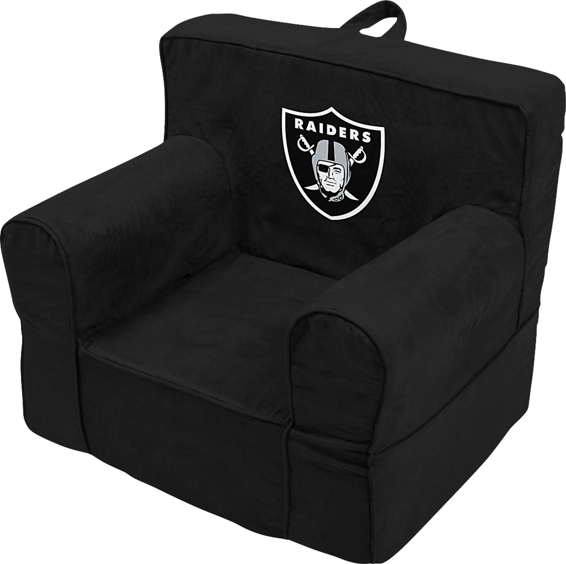 Kids Las Vegas Raiders Black Chair - Image 1
