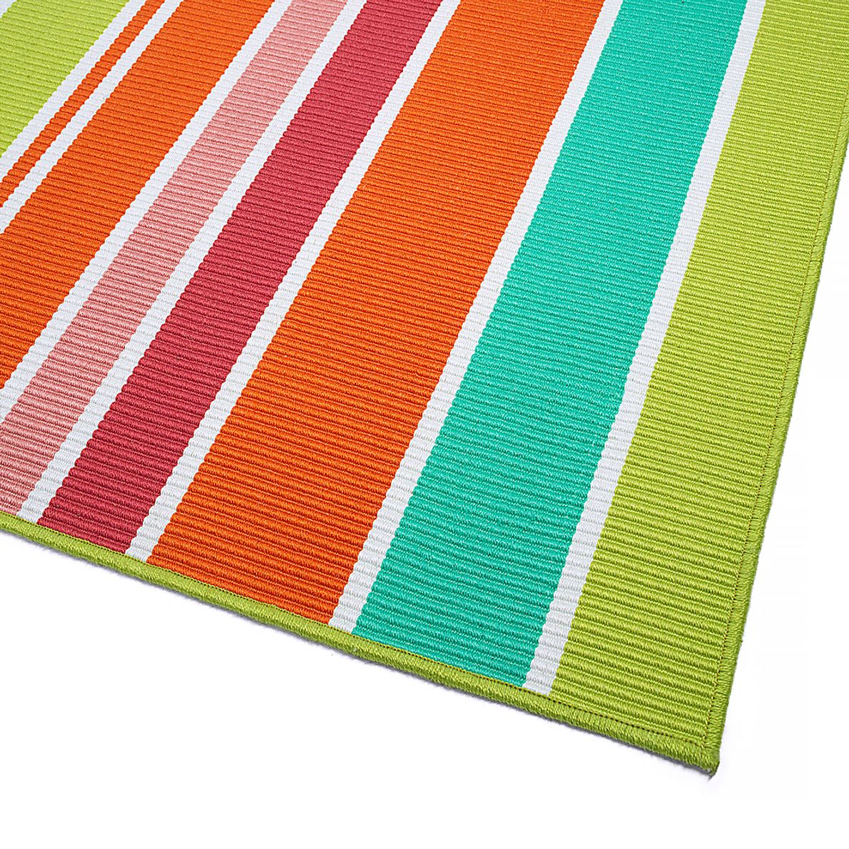 Kids Lathan Green 5' x 7' Rug