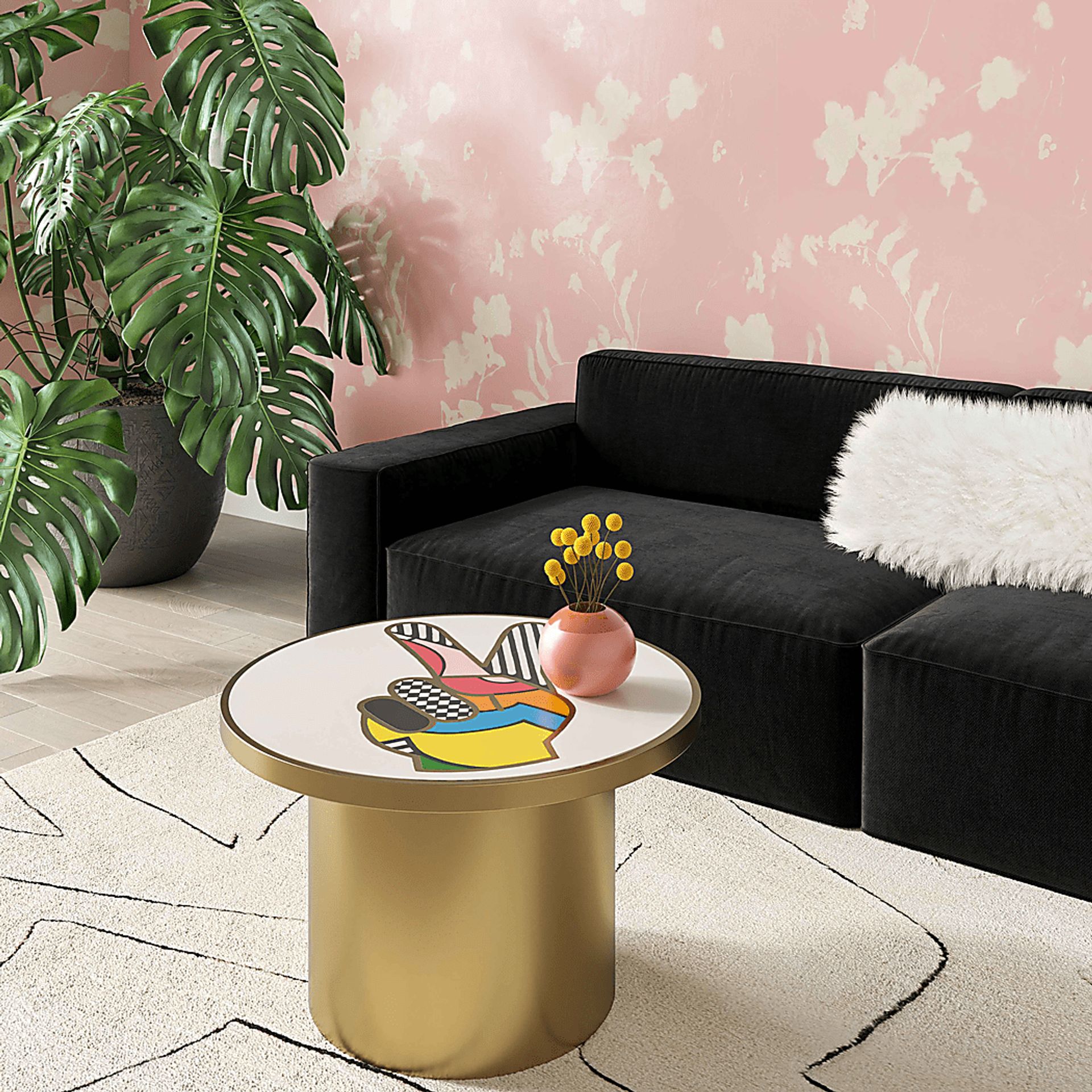 Kids Latoure Gold Cocktail Table - Image 7