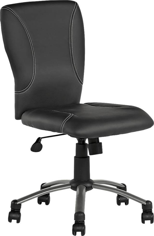 Kids Lawton Black Desk Chair - Thumbnail - Image 1