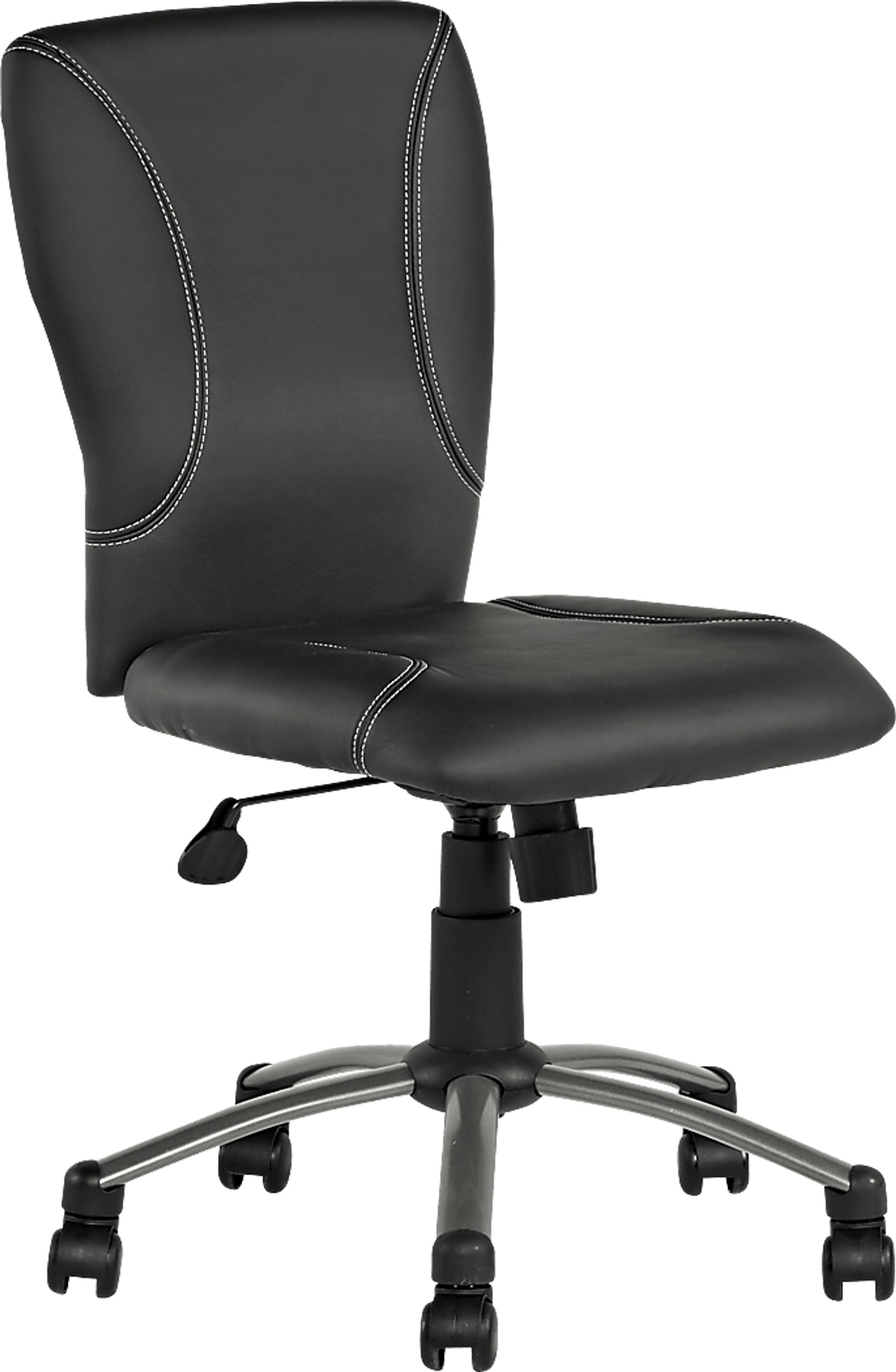 Kids Lawton Black Desk Chair - Image 1