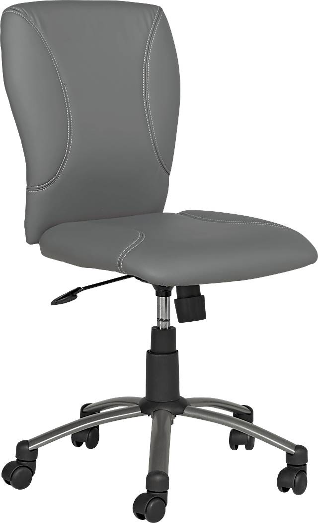Kids Lawton Gray Desk Chair - Thumbnail - Image 1