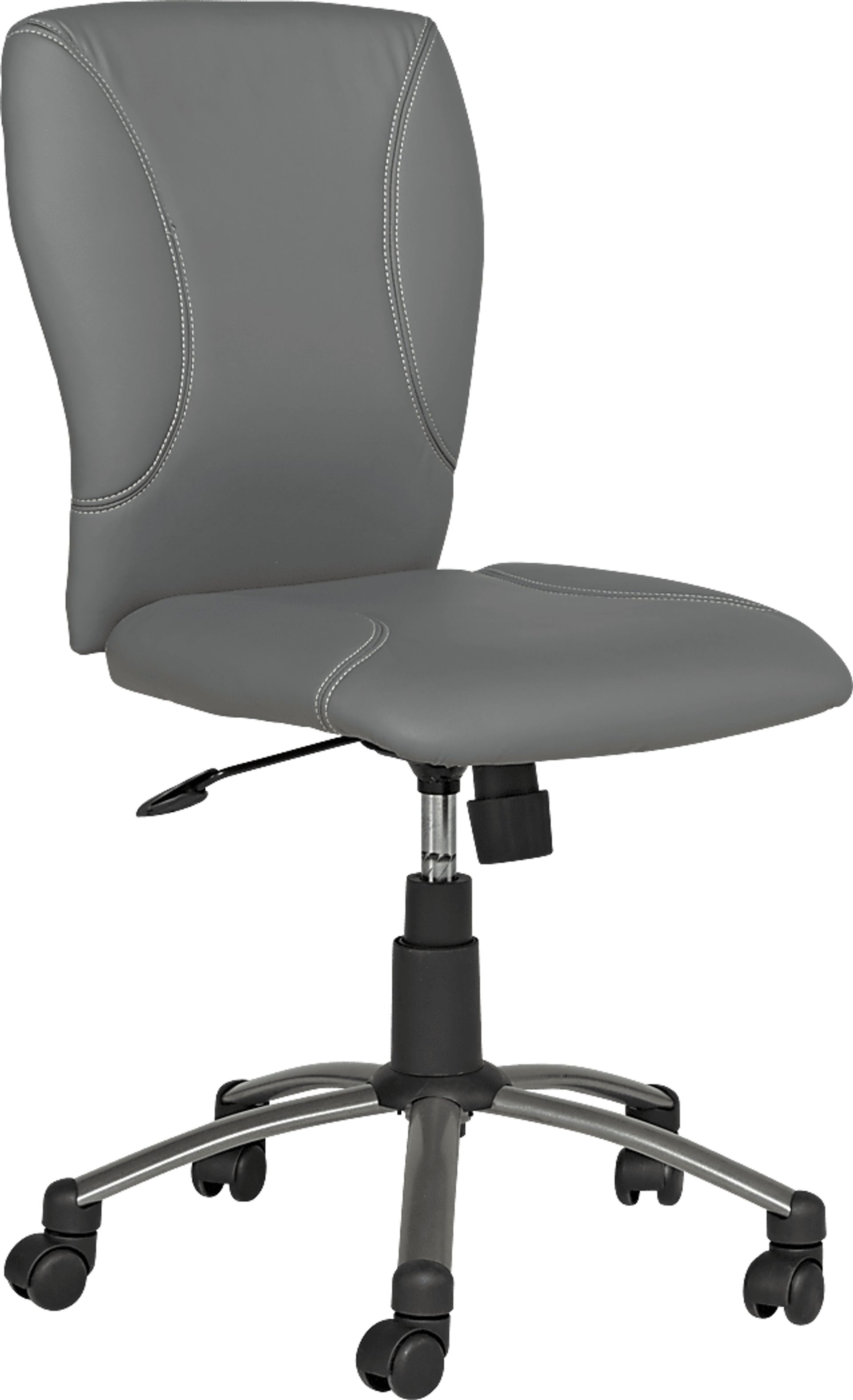 Kids Lawton Gray Desk Chair - Image 1