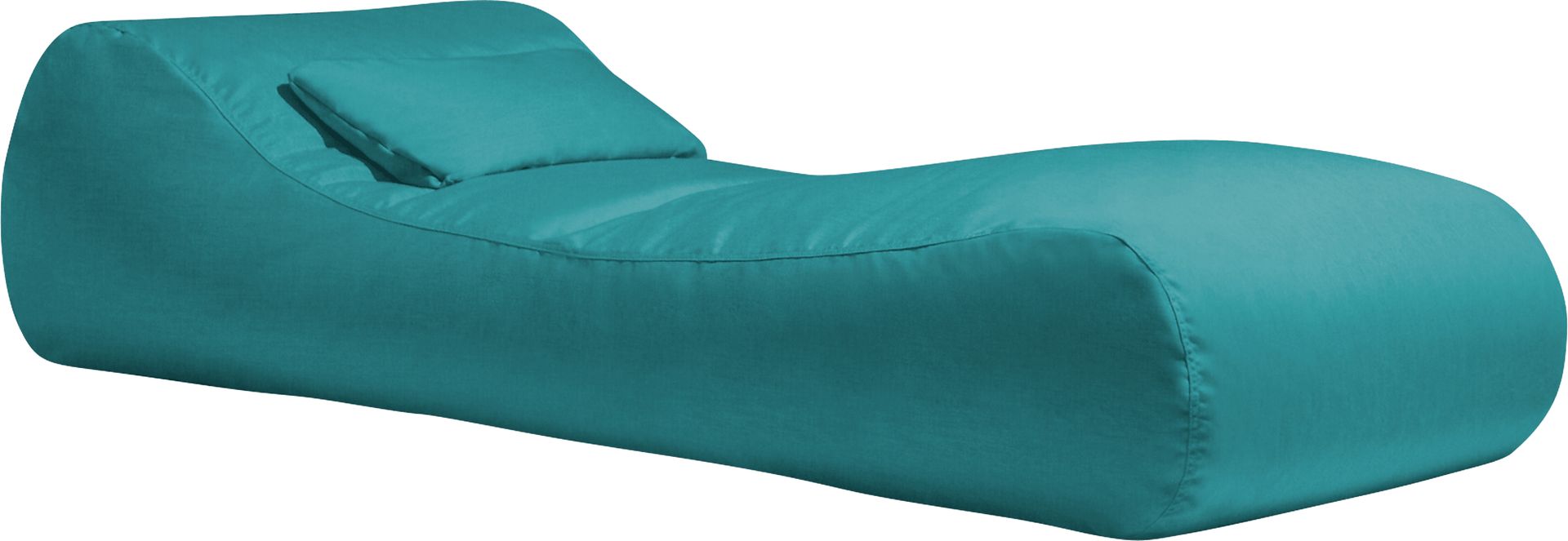 Kids Lax Time Aqua Indoor/Outdoor Bean Bag - Image 1