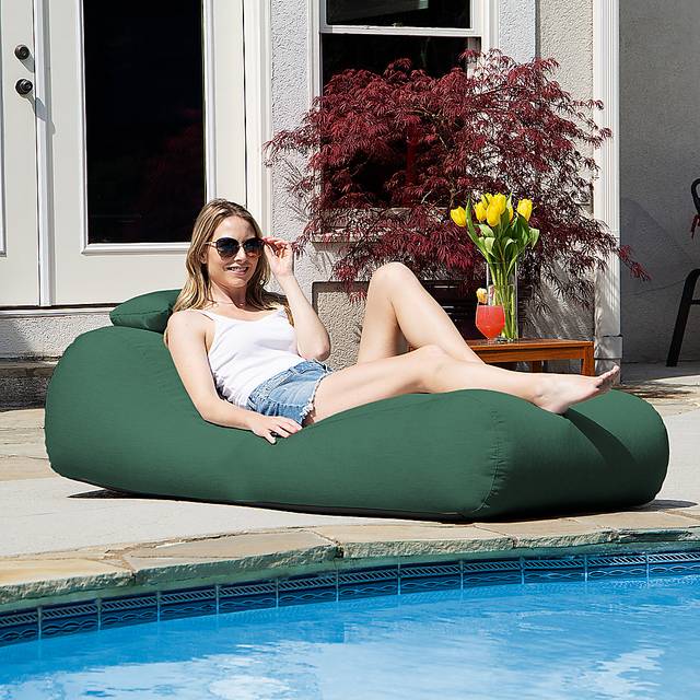 Kids Lax Time Emerald Indoor/Outdoor Bean Bag - Thumbnail - Image 5