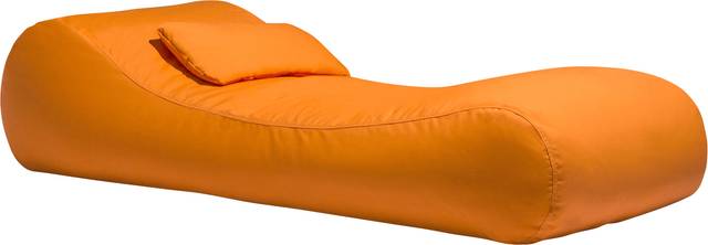 Kids Lax Time Orange Indoor/Outdoor Bean Bag - Thumbnail - Image 1