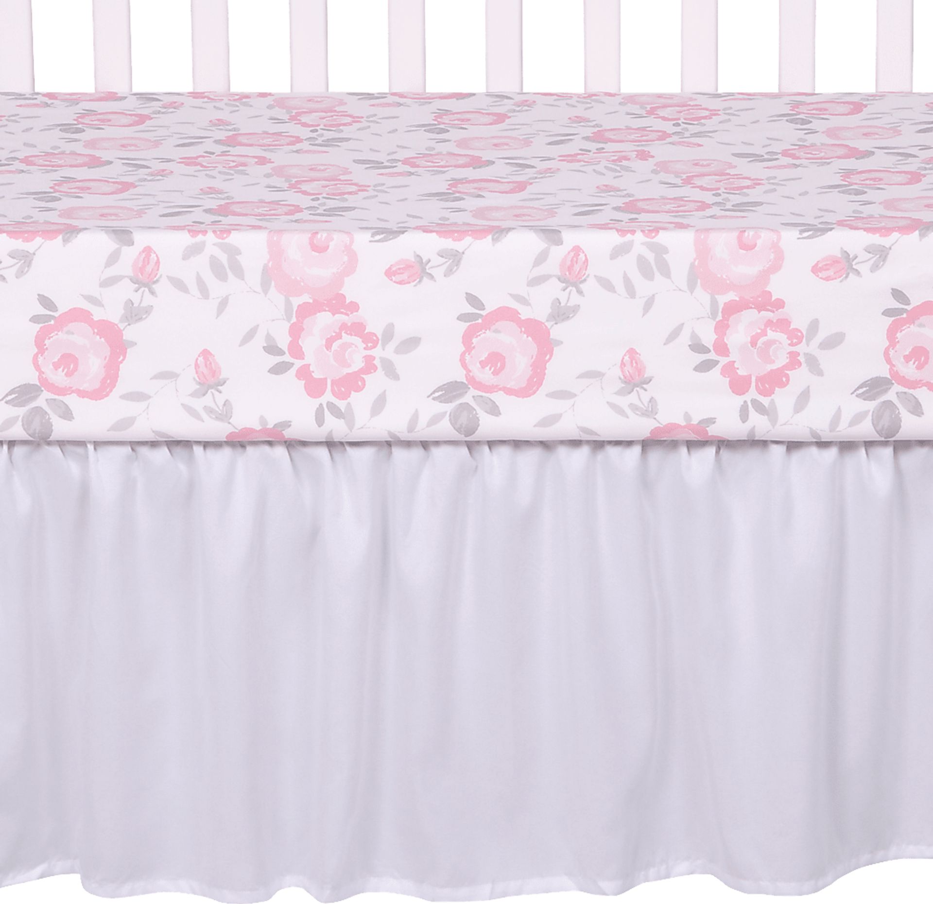 Kids Leire Pink 4 Pc Baby Bedding Set - Image 6