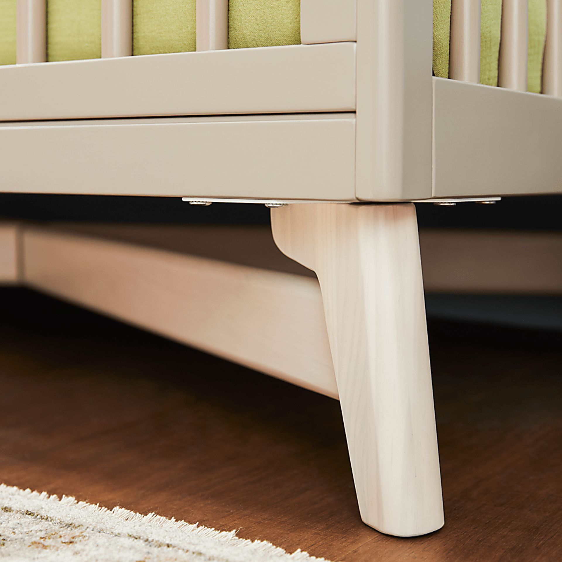 Kids Levia Taupe/Washed Convertible Crib - Image 6