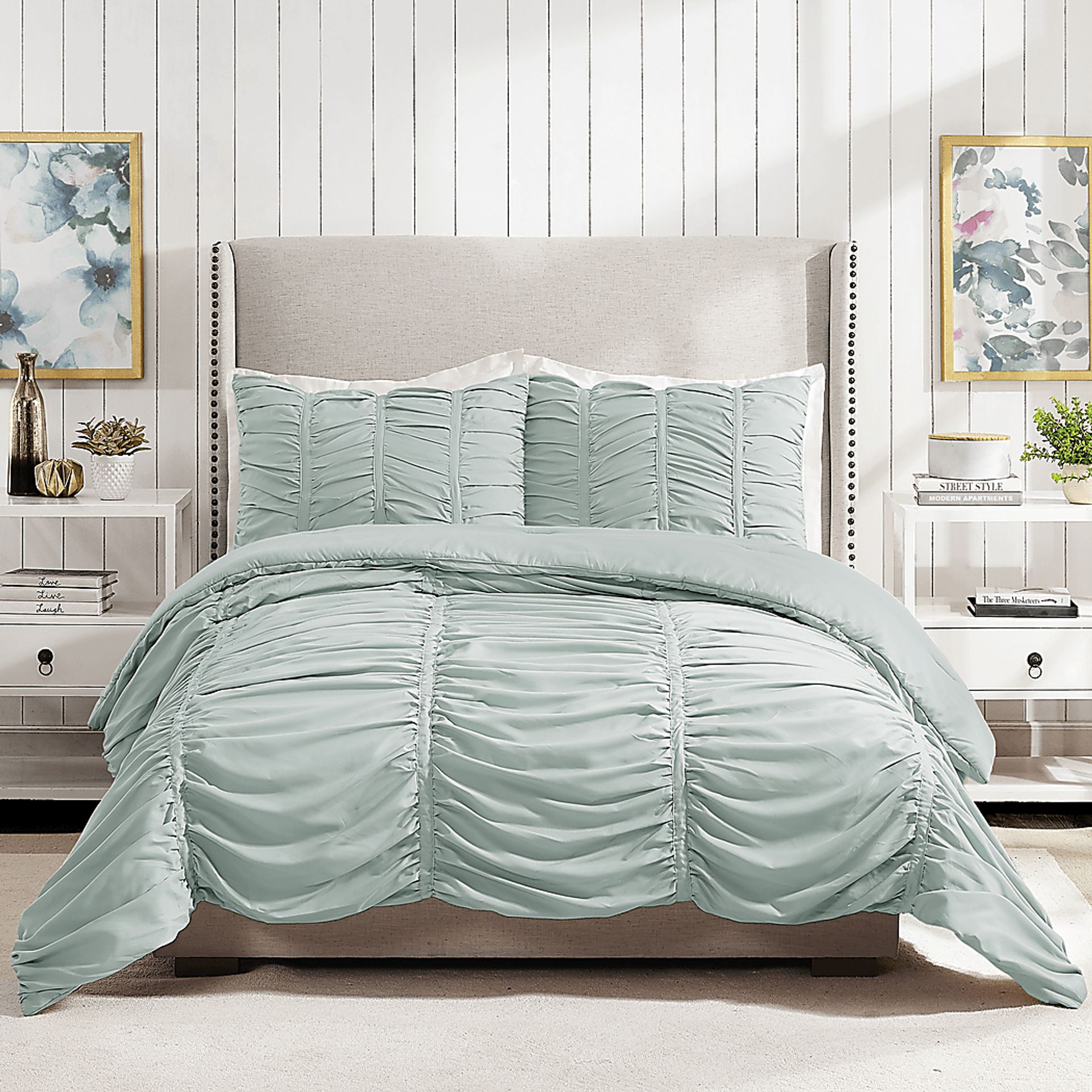 Kids Liesle Light Blue 2 Pc Twin Comforter Set - Image 1