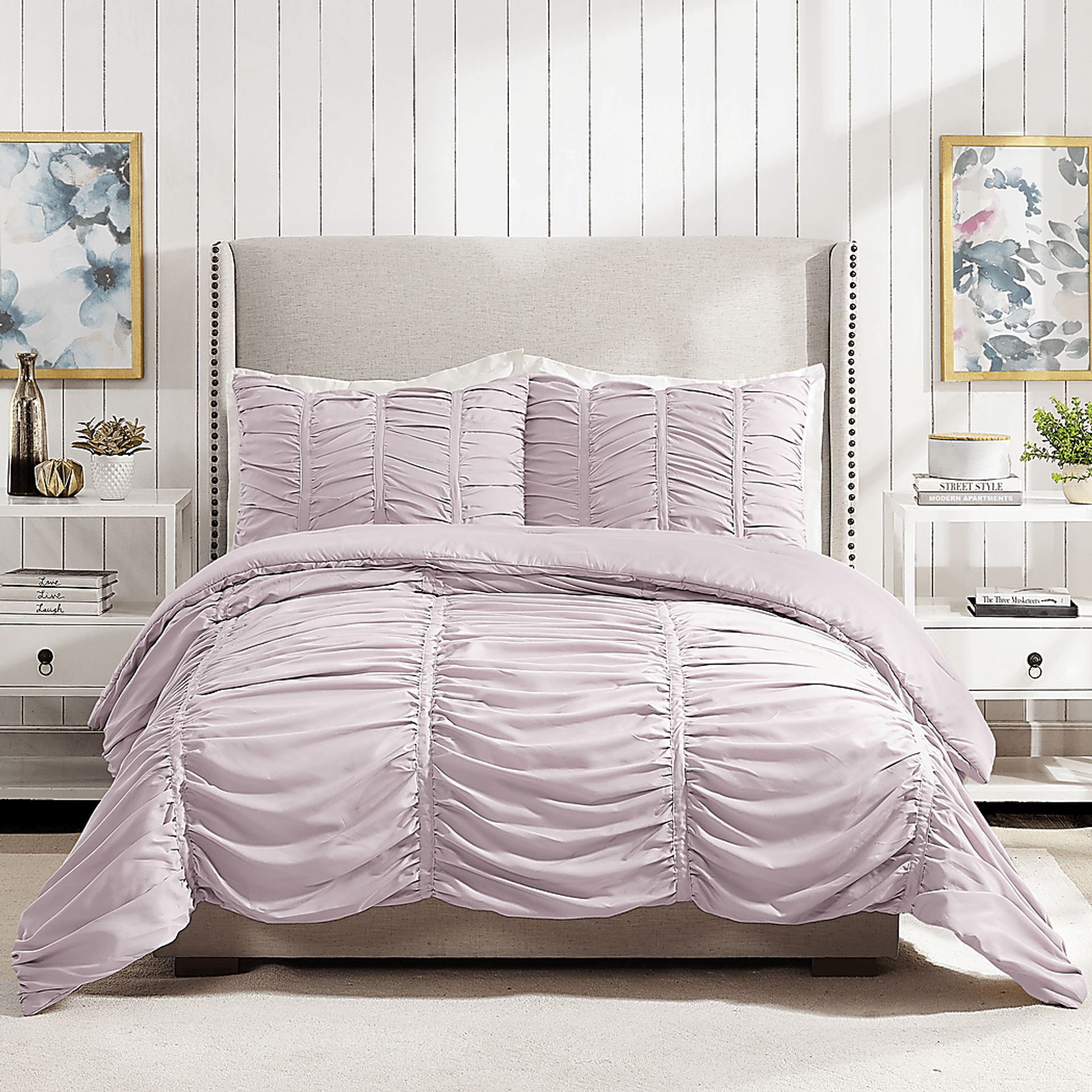 Kids Liesle Purple Full/Queen Comforter Set - Image 1