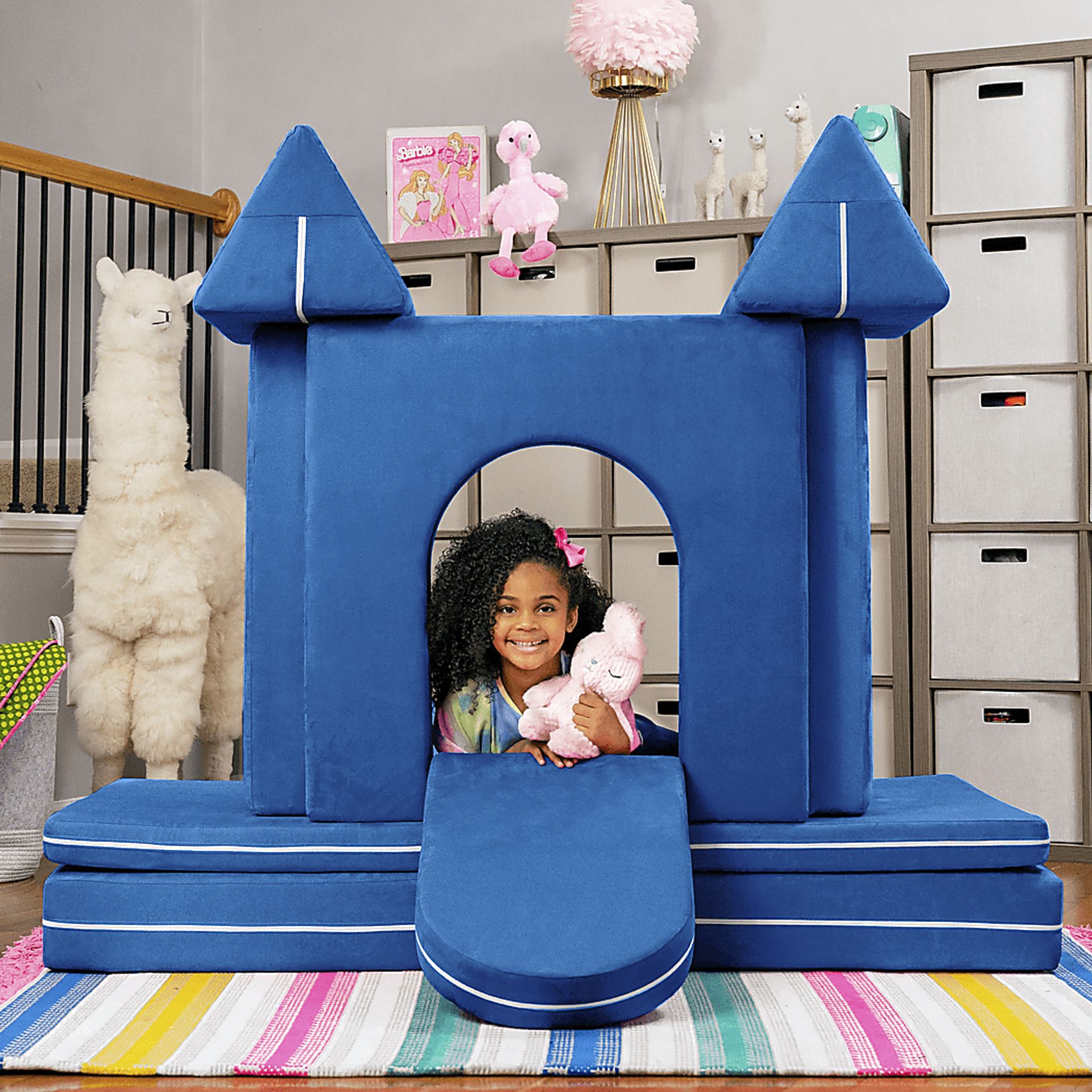 Kids Liezel Blue Castle Gate Playset - Image 2