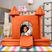 Kids Liezel Orange Castle Gate Playset