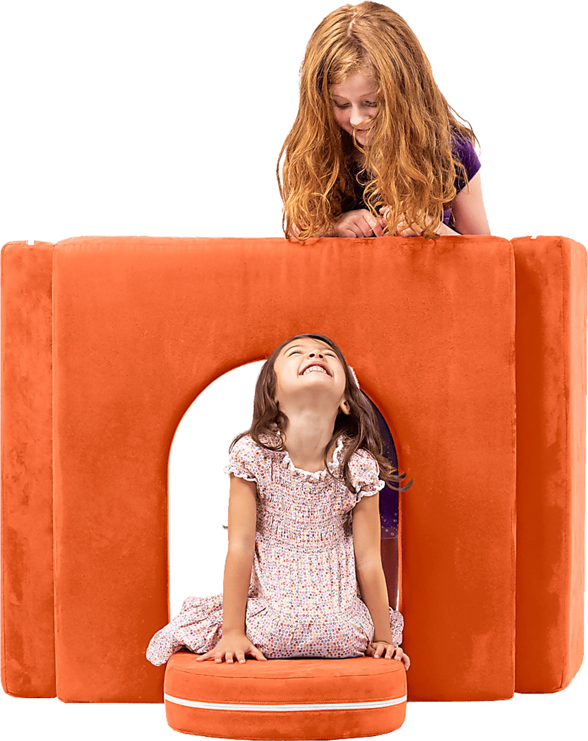Kids Liezel Orange Castle Gate Playset - Image 3