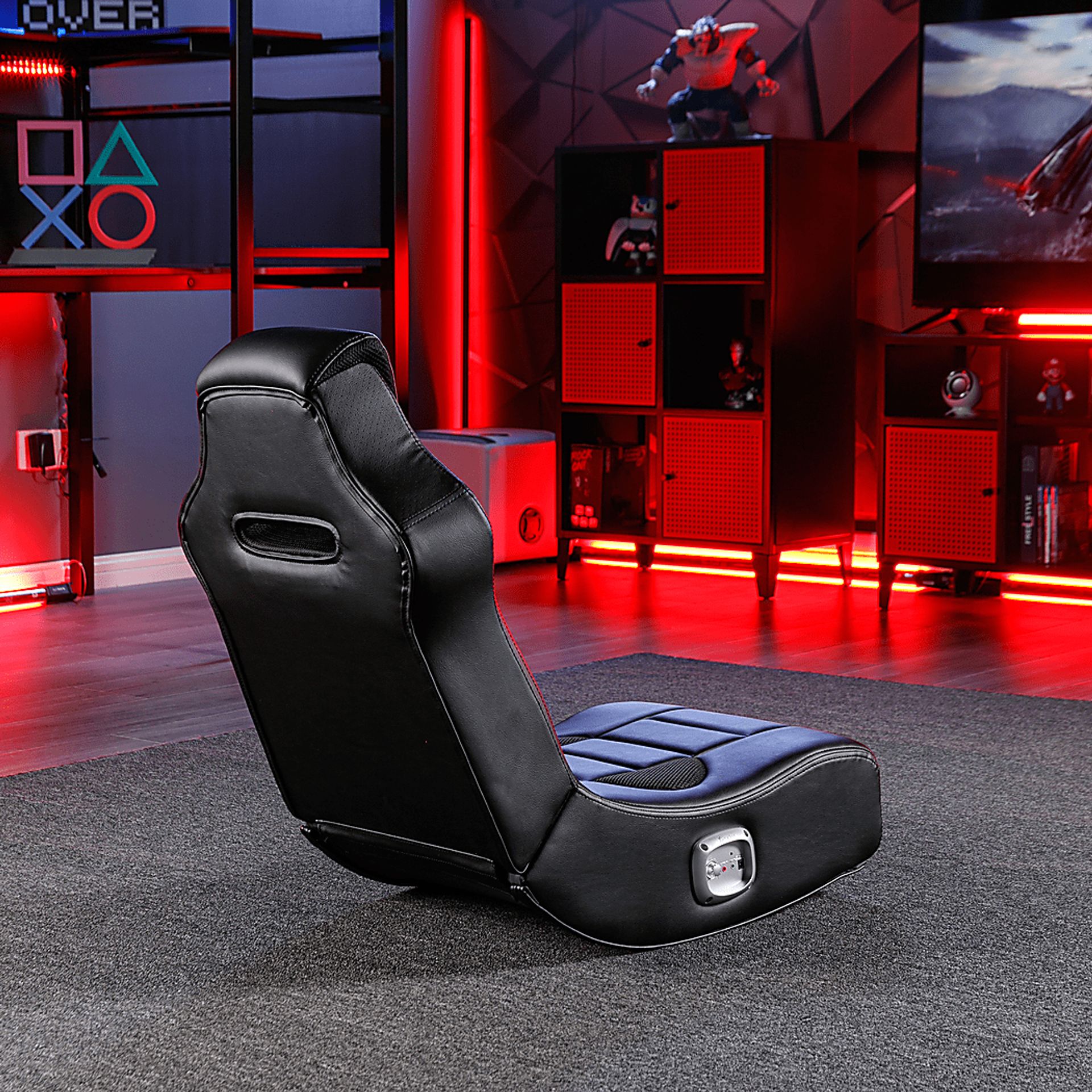 Kids Ligita Black Gaming Rocker - Image 13