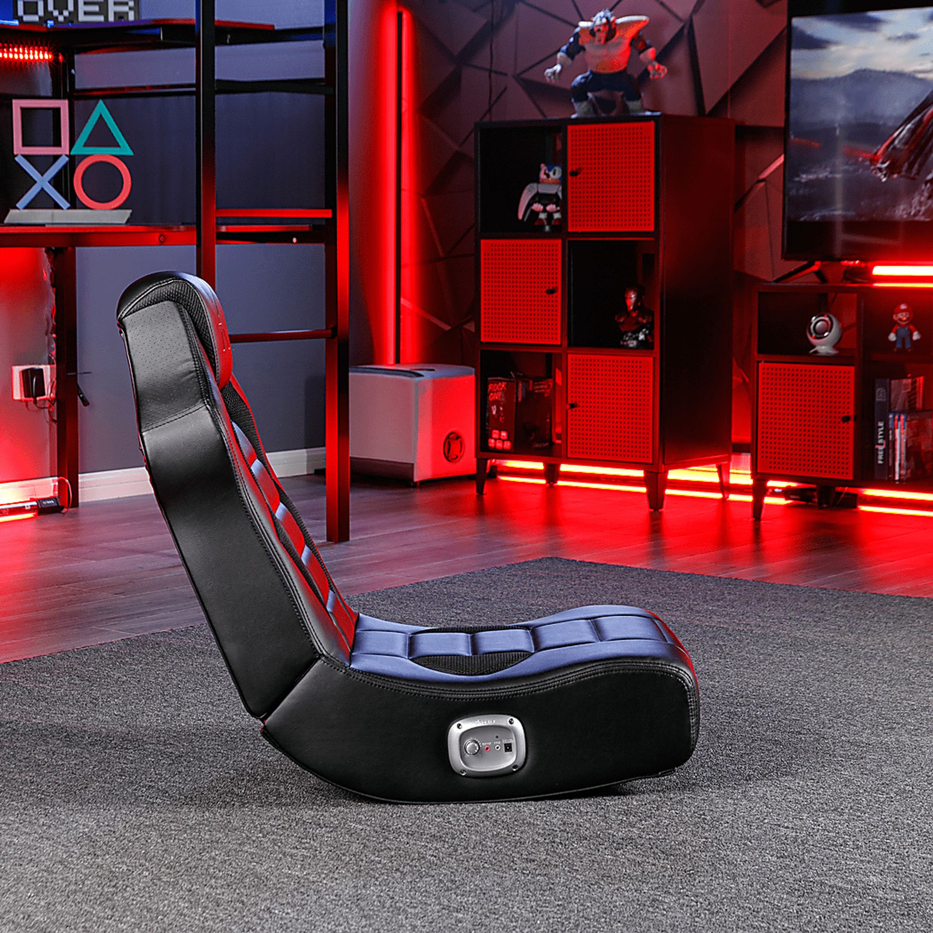 Kids Ligita Black Gaming Rocker - Image 10