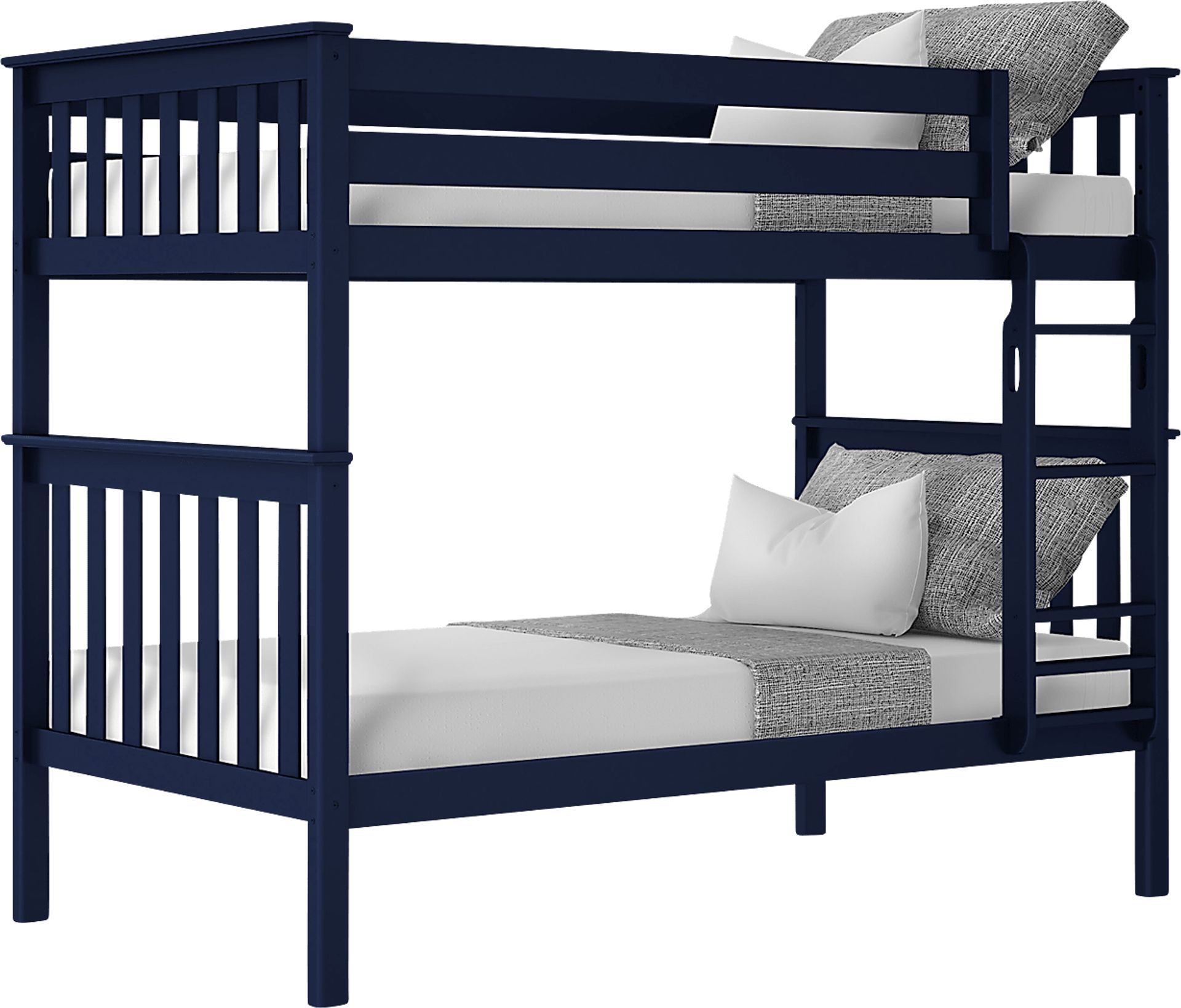 Kids Lilose I Blue Twin/Twin Bunk Bed - Image 3