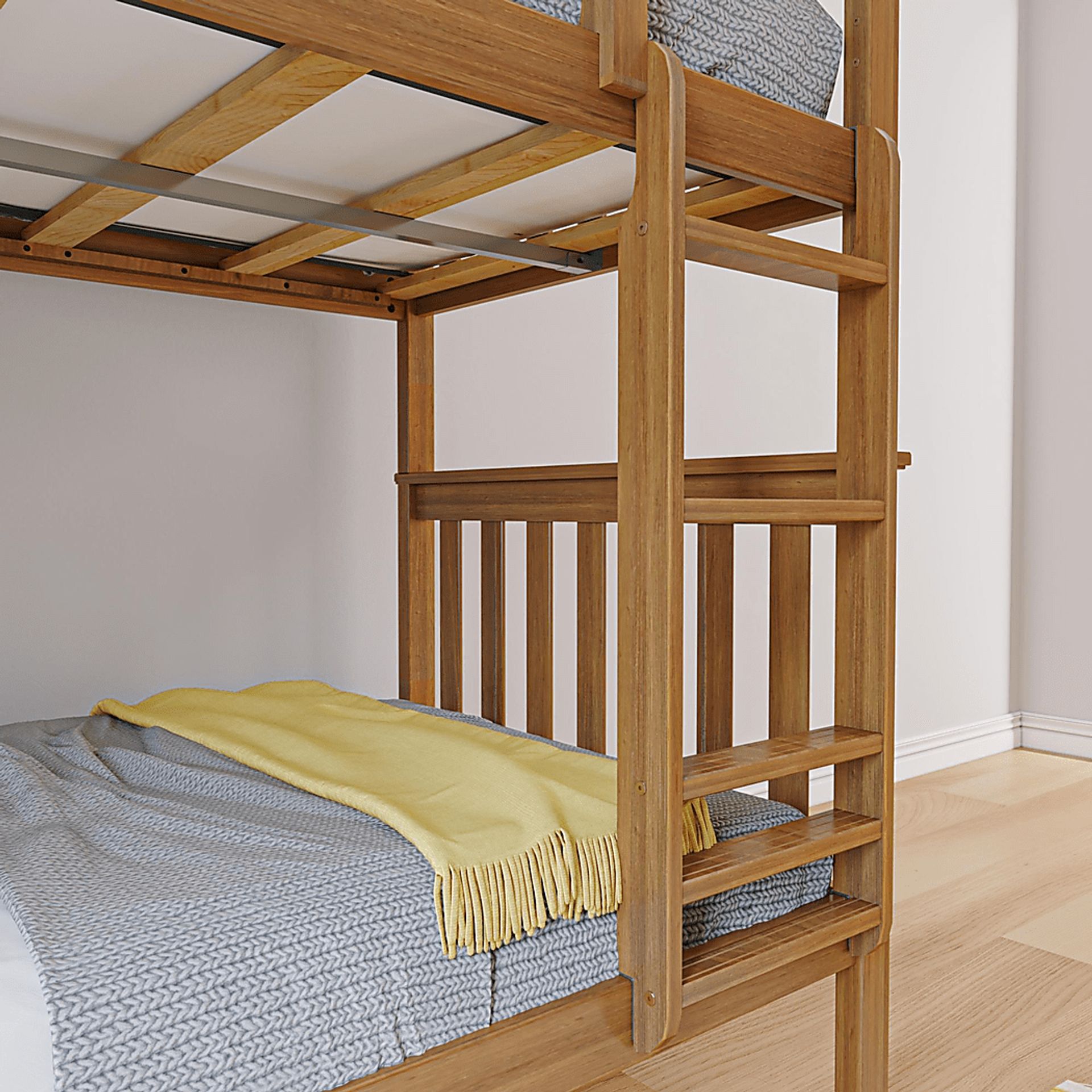 Kids Lilose I Pecan Twin/Twin Bunk Bed - Image 5