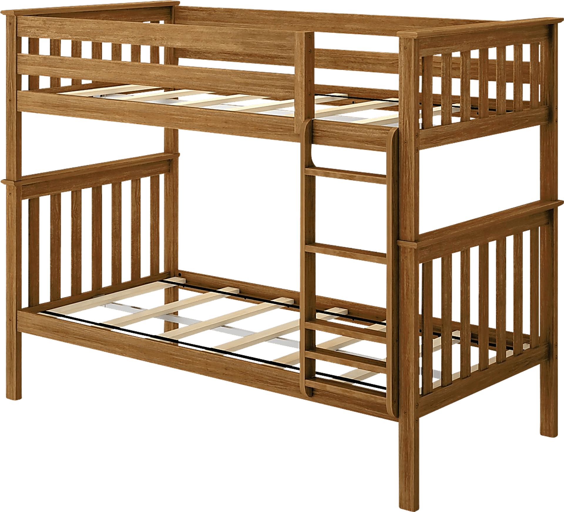 Kids Lilose I Pecan Twin/Twin Bunk Bed - Image 1