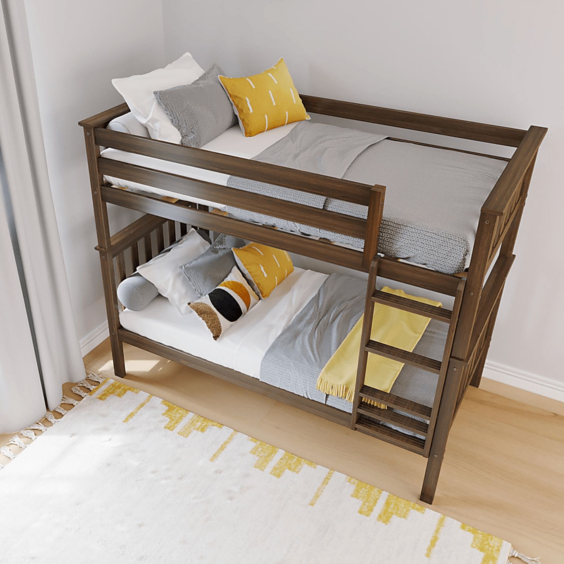 Kids Lilose I Walnut Twin/Twin Bunk Bed - Image 3