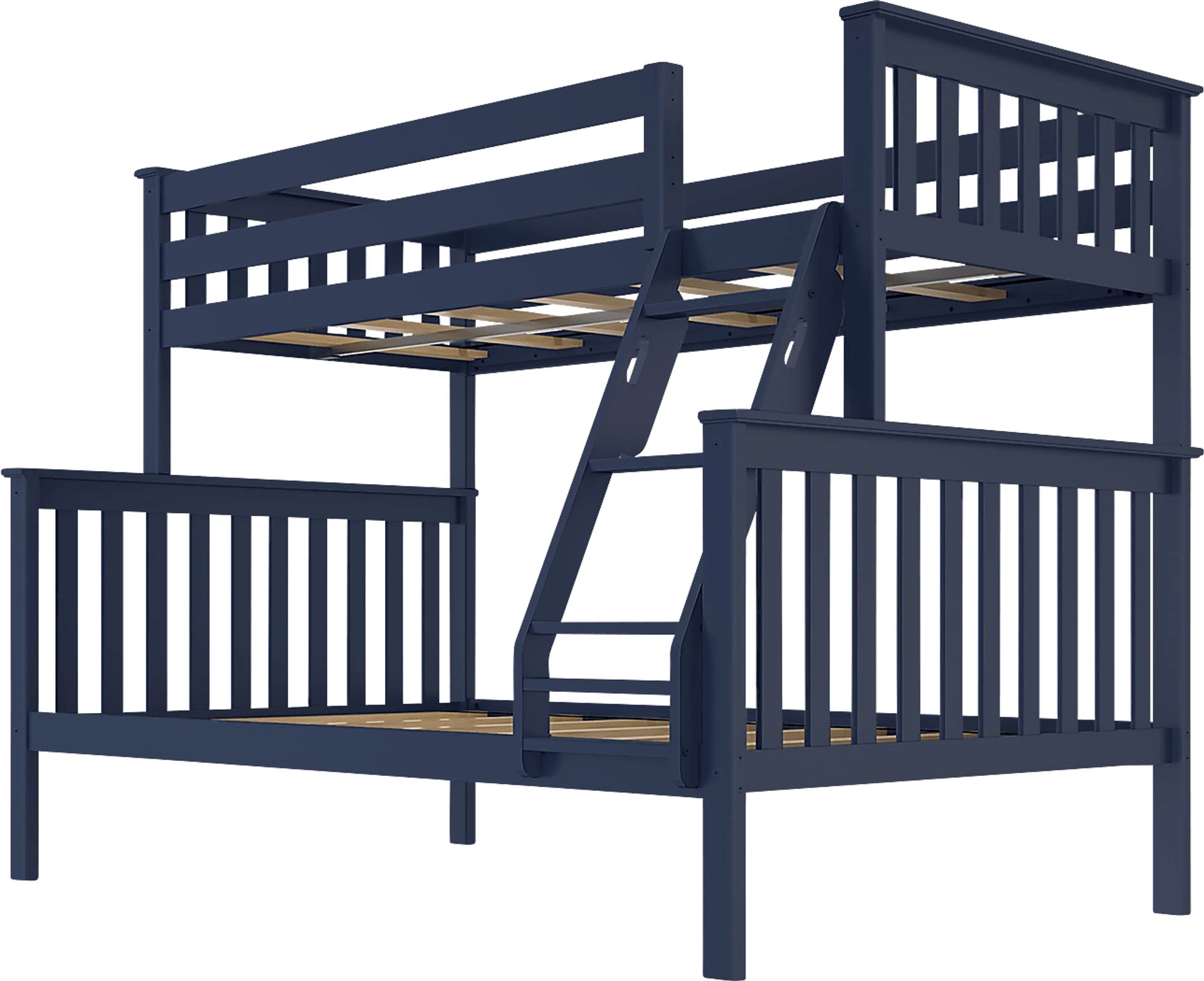 Kids Lilose II Blue Twin/Full Bunk Bed - Image 1