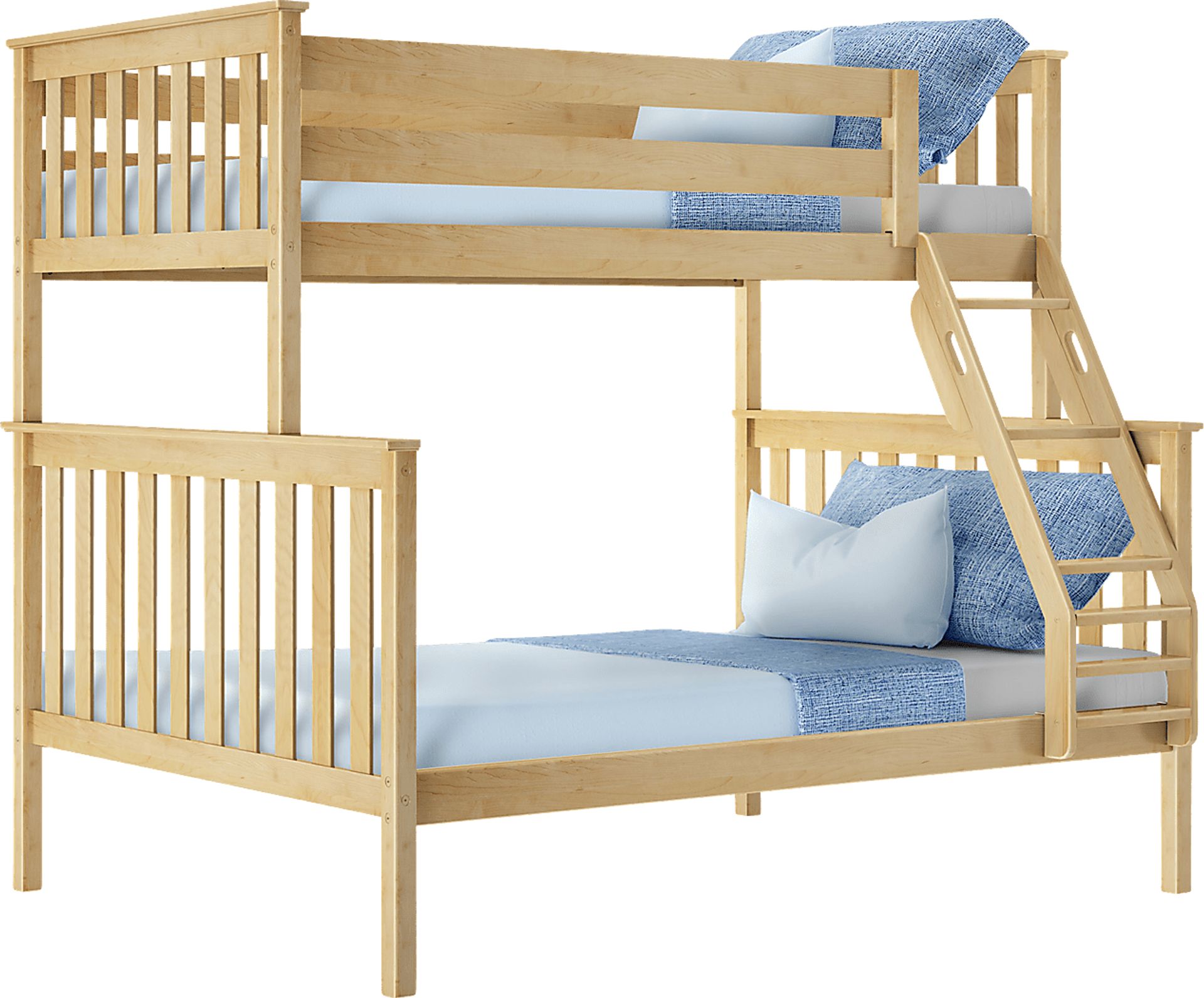 Kids Lilose II Natural Twin/Full Bunk Bed - Image 3
