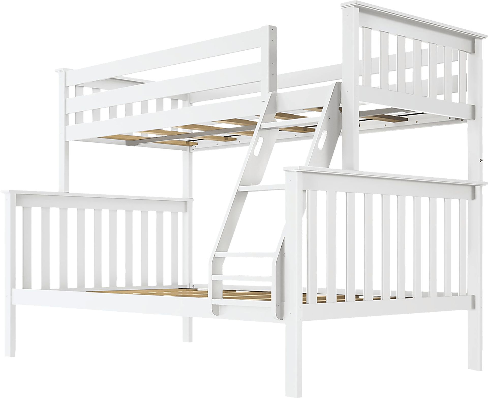 Kids Lilose II White Twin/Full Bunk Bed - Image 1